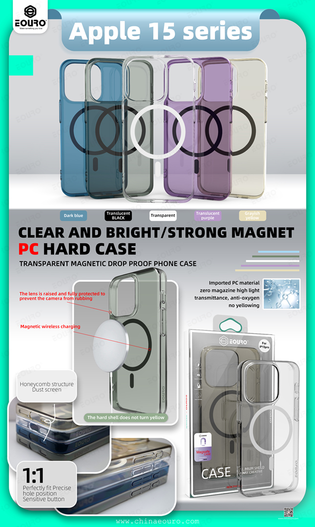 Magnetic pc hard case