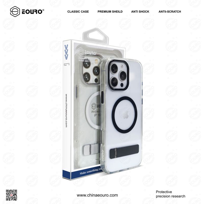 Transparent stand phone case
